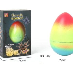 Vejce rostoucí pavouk 12 cm