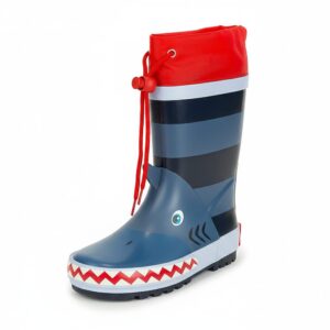 dětské holínky gumové - potisk žralok