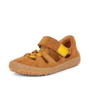 Chlapecká barefoot sandály ELASTIC Brown Froddo G3150262-3 hnědá - 35