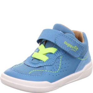Chlapecké barefit tenisky SUPERFREE Light Blue/Yellow Superfit 1-000529-8400 - 28