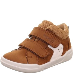Chlapecké barefit vyšší tenisky SUPERFREE Brown/White Superfit 1-000543-3010 - 28