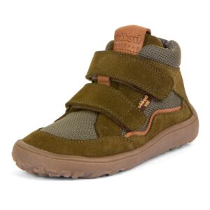Chlapecké barefoot boty TEX AUTUMN Olive Froddo G3110254-2- zelená - 40