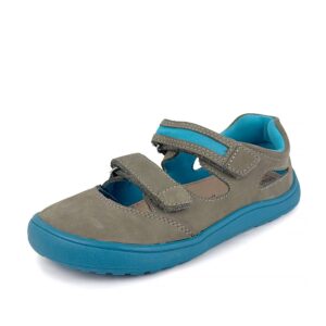 Chlapecké barefoot sandály PROTETIKA NERY KHAKI šedá - 33