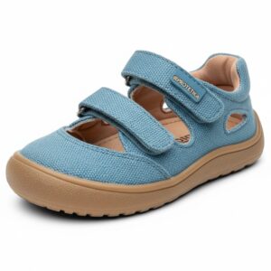 Chlapecké barefoot sandály PROTETIKA TAFI JEANS modrá - 33