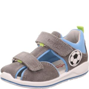Chlapecké sandály BOOMERANG Grey/Light Blue Superfit 1-000867-2000 - 28