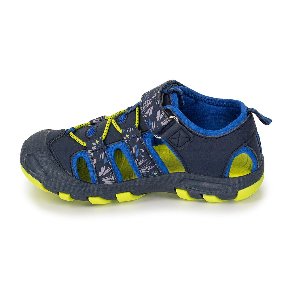 Chlapecké sandály BUGGA LUMA Dark Blue/Yellow - tmavě modré - 38