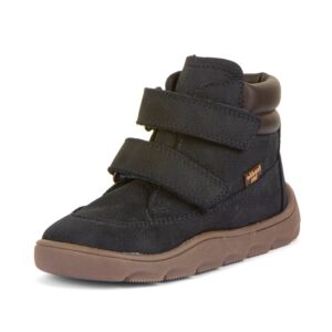 Chlapecké zimní barefoot boty ZERU TEX Dark Blue