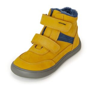Chlapecké zimní boty Barefoot TARGO BEIGE