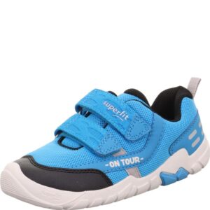 Dětské barefit tenisky TRACE Turquoise/Black Superfit 1-006025-8400 - 35