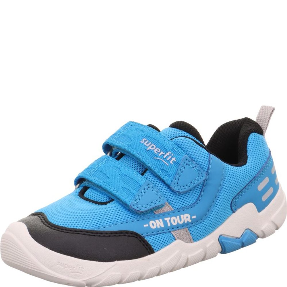 Dětské barefit tenisky TRACE Turquoise/Black Superfit 1-006025-8400 - 35