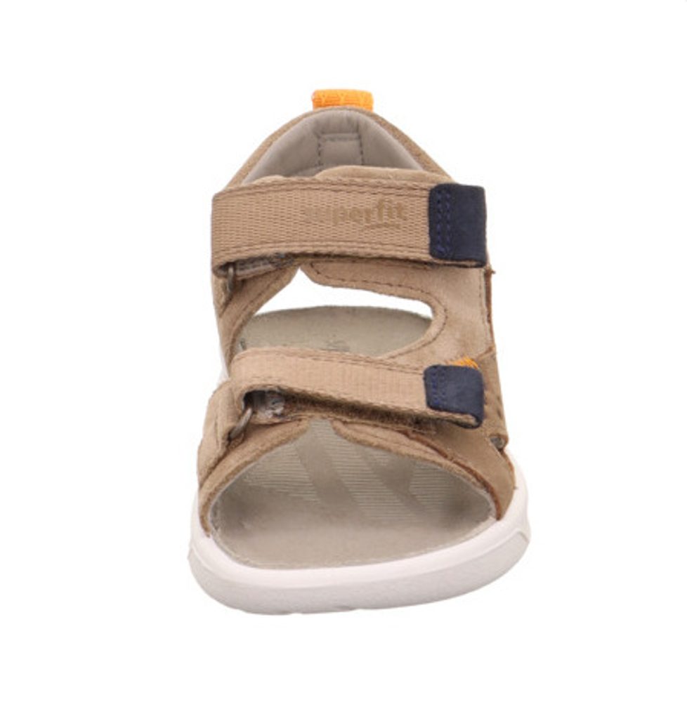 Dětské sandály LAGOON MIDI Brown/Orange Superfit 1-001041-3000 - 33
