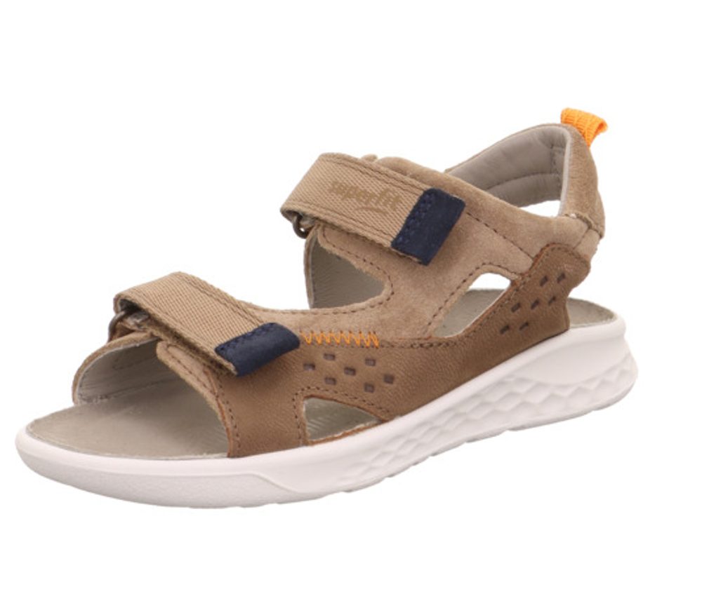 Dětské sandály LAGOON MIDI Brown/Orange Superfit 1-001041-3000 - 33