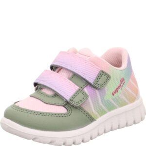 Dívčí barefit tenisky SPORT7 MINI Light Green/Purple Superfit 1-006183-7500 - 32