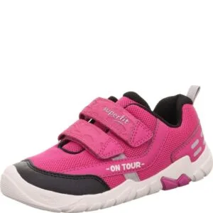 Dívčí barefit tenisky TRACE Pink/Black Superfit 1-006025-5500 - 30