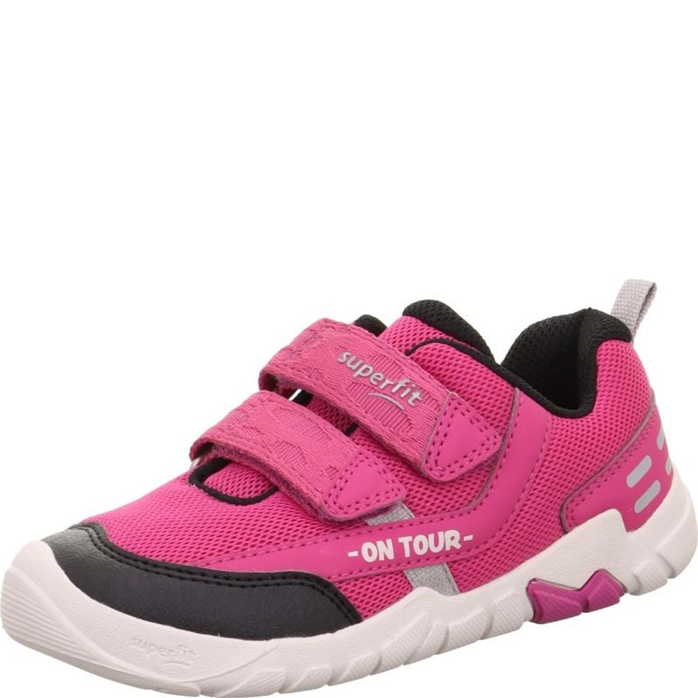 Dívčí barefit tenisky TRACE Pink/Black Superfit 1-006025-5500 - 30