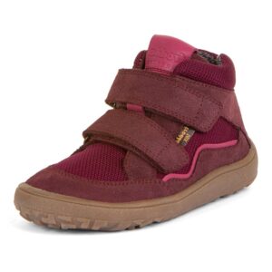Dívčí barefoot boty TEX AUTUMN  Bordeaux Froddo G3110254-4 červená - 40