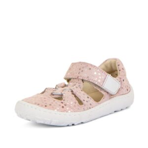 Dívčí barefoot sandály ELASTIC Pink+ Froddo G3150262-7 růžová - 35