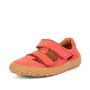 Dívčí barefoot sandály SANDAL Coral Froddo G3150266-13 červená - 37
