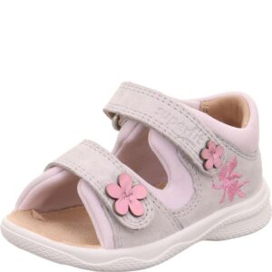 Dívčí sandály POLLY Light Grey/Pink Superfit 1-600098-2500 - 26
