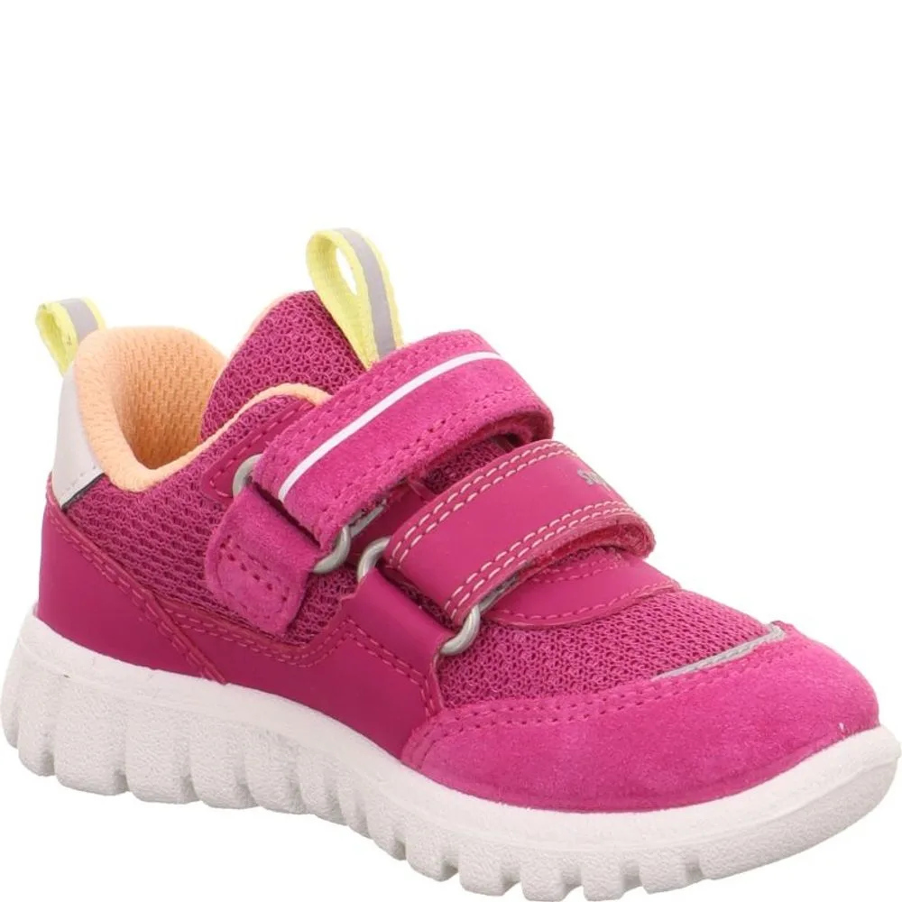 Dívčí tenisky SPORT7 MINI Pink/Orange Superfit 1-006203-5510 - 32
