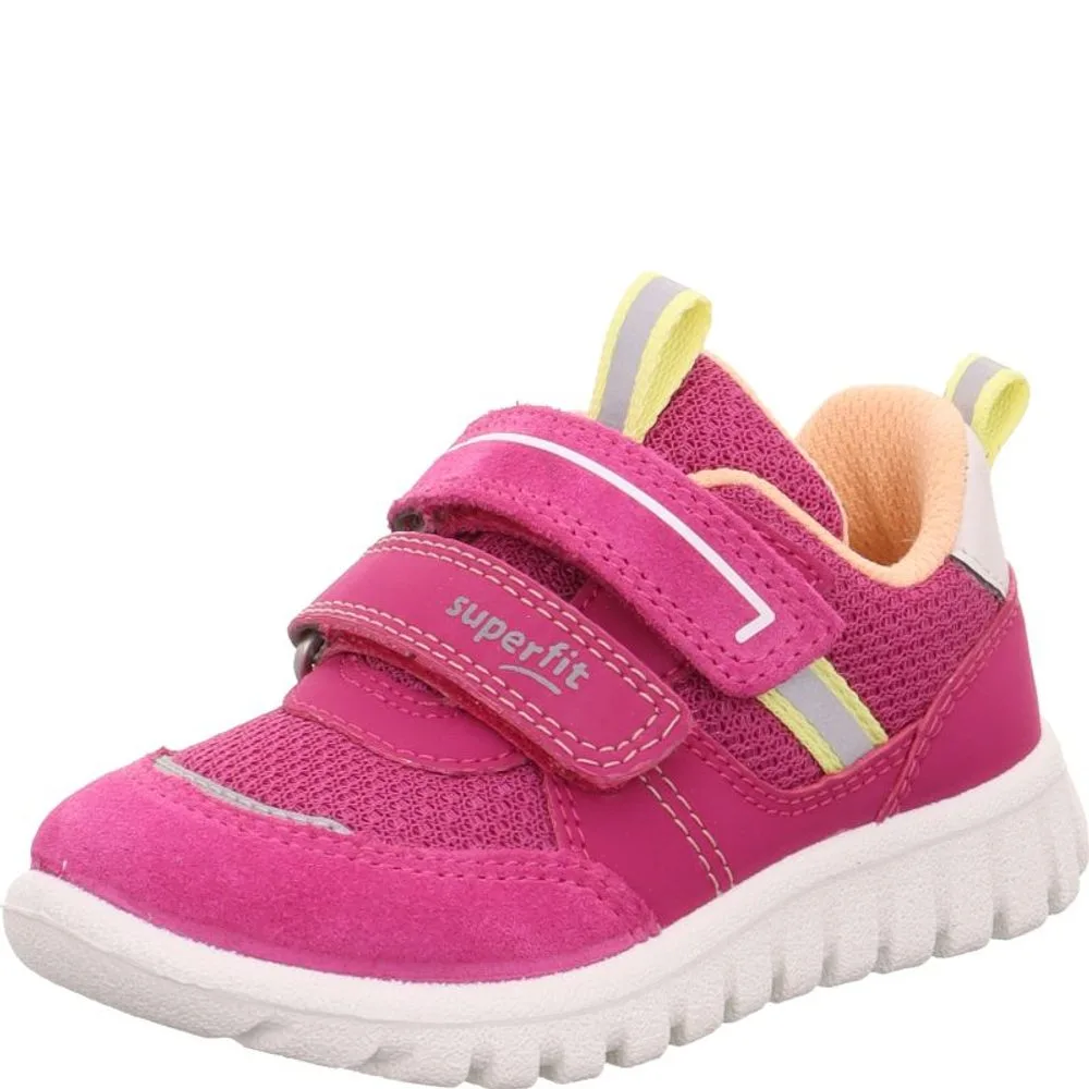 Dívčí tenisky SPORT7 MINI Pink/Orange Superfit 1-006203-5510 - 32