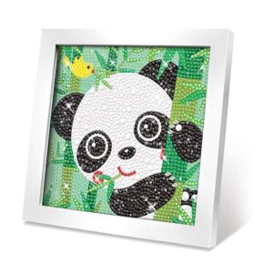 Kreativní set obraz s kamínky panda 17cm