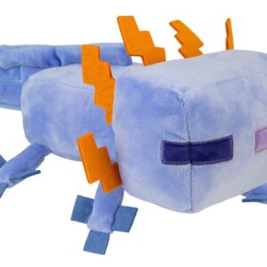 Minecraft plyš Axolotl modrý 28 cm