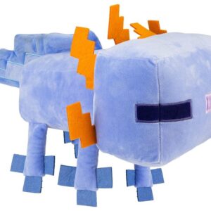 Minecraft plyš Axolotl modrý 44 cm