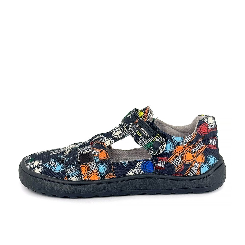 Papuče dětské barefoot Protetika OVE BLACK - 32
