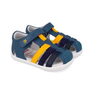 Chlapecké barefoot sandály CASUAL PETROL Biomecanics 262325-A556 - 26