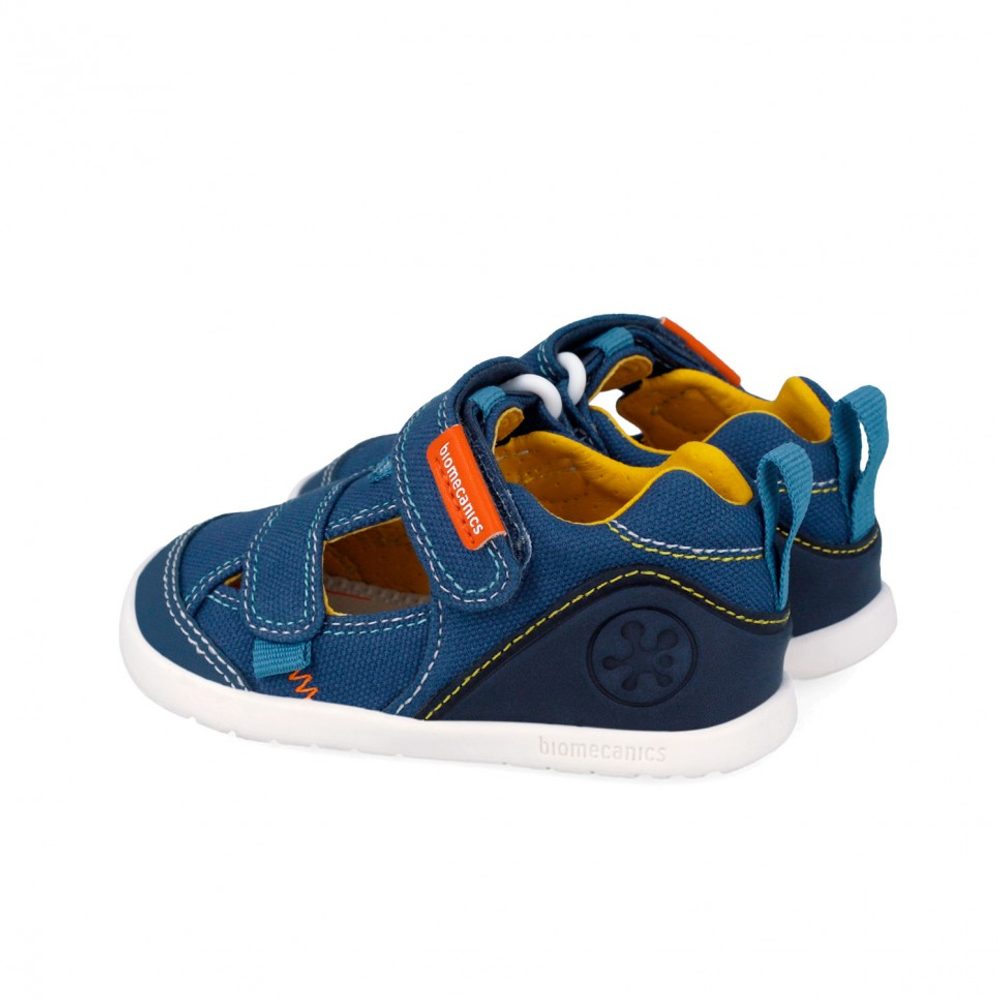 Chlapecké barefoot sandály LONA BASICA PETROL Biomecanics 262191-A556 - 26
