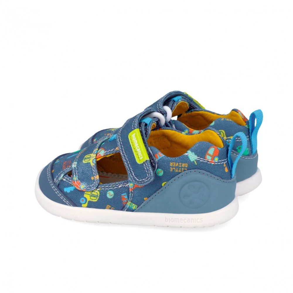 Chlapecké barefoot sandály LONA ESTAMPADA INDIGO Biomecanics 262197-A631 - 26
