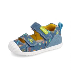 Chlapecké barefoot sandály LONA ESTAMPADA INDIGO Biomecanics 262197-A631 - 25