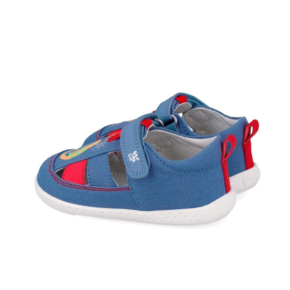 Chlapecké barefoot sandály LONA LAGARTO INDIGO Biomecanics 262343-A631 - 26