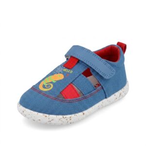 Chlapecké barefoot sandály LONA LAGARTO INDIGO Biomecanics 262343-A631 - 26
