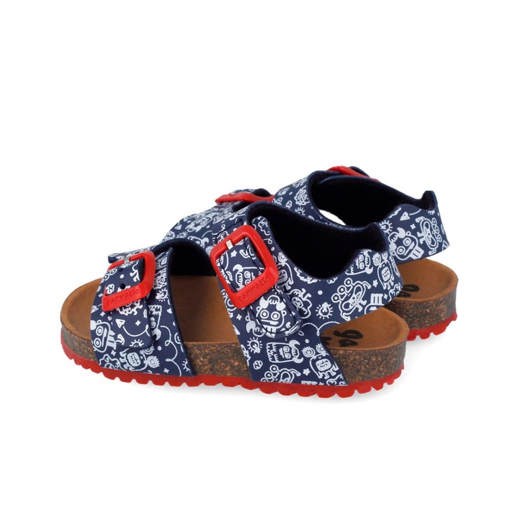 Chlapecké sandály BIO ESTAMPADO AZUL MARINO Biomecanics 262462-A089 - 30