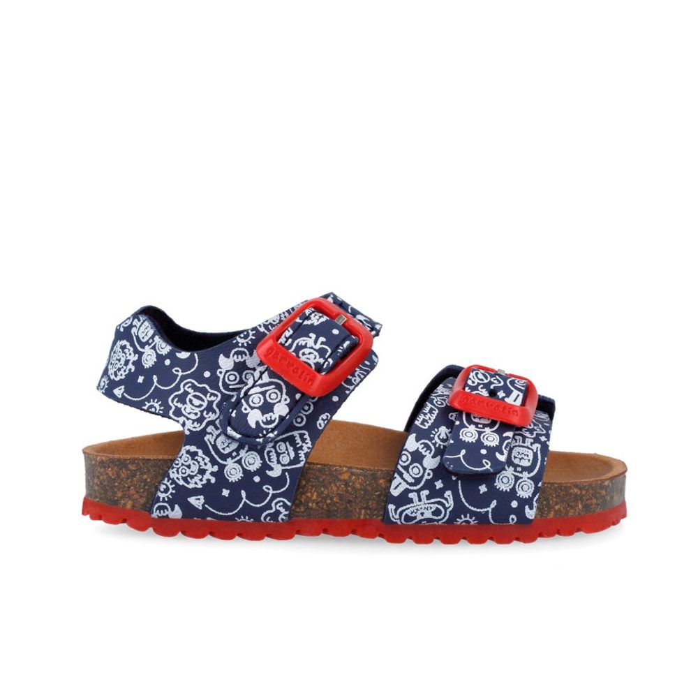 Chlapecké sandály BIO ESTAMPADO AZUL MARINO Biomecanics 262462-A089 - 30