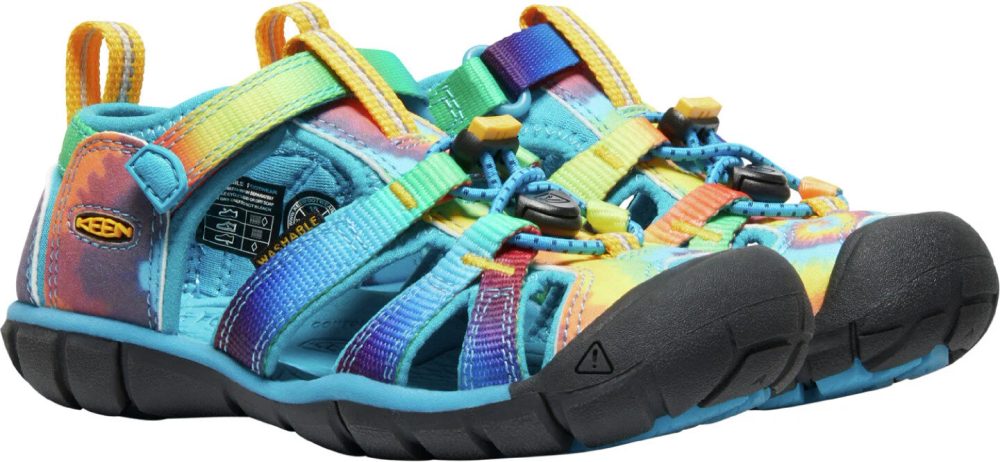 Dětské sandály KEEN SEACAMP II CNX vivid blue/original tie dye - 31