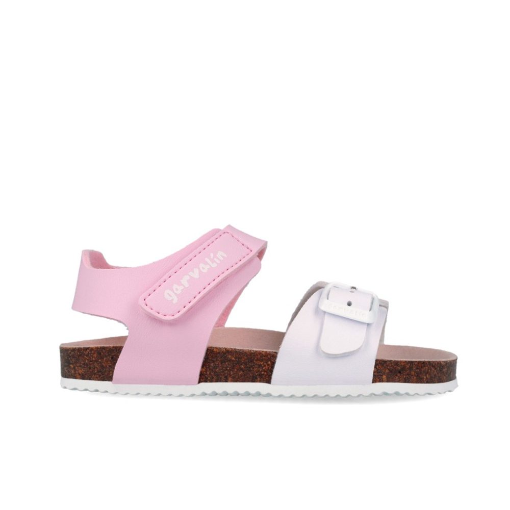 Dívčí sandály BIO BASICO BLANCO Y ROSA Biomecanics 262468-D113 - 34