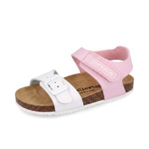 Dívčí sandály BIO BASICO BLANCO Y ROSA Biomecanics 262468-D113 - 34