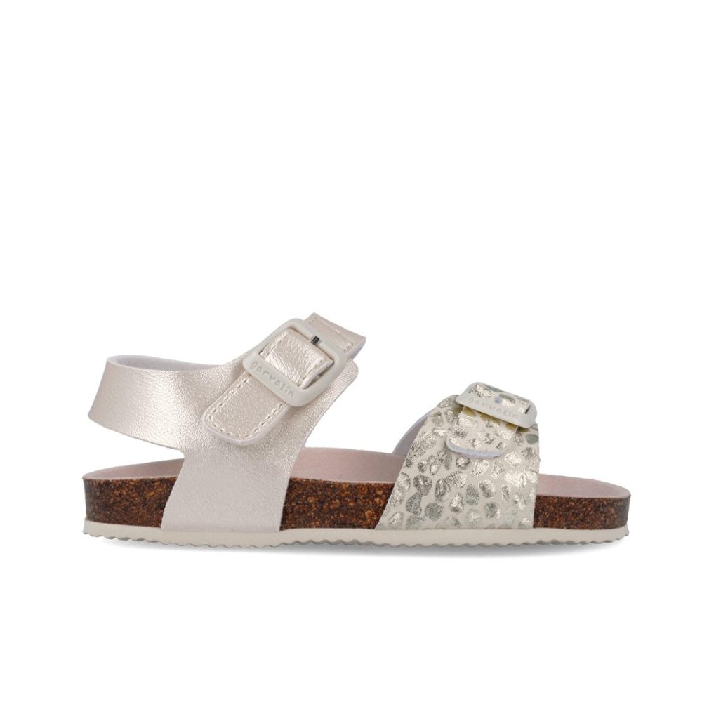 Dívčí sandály BIO METALIZADO BEIGE Biomecanics 262466-A103 - 34