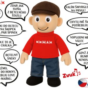 Panáček Brňák mluvící 32cm