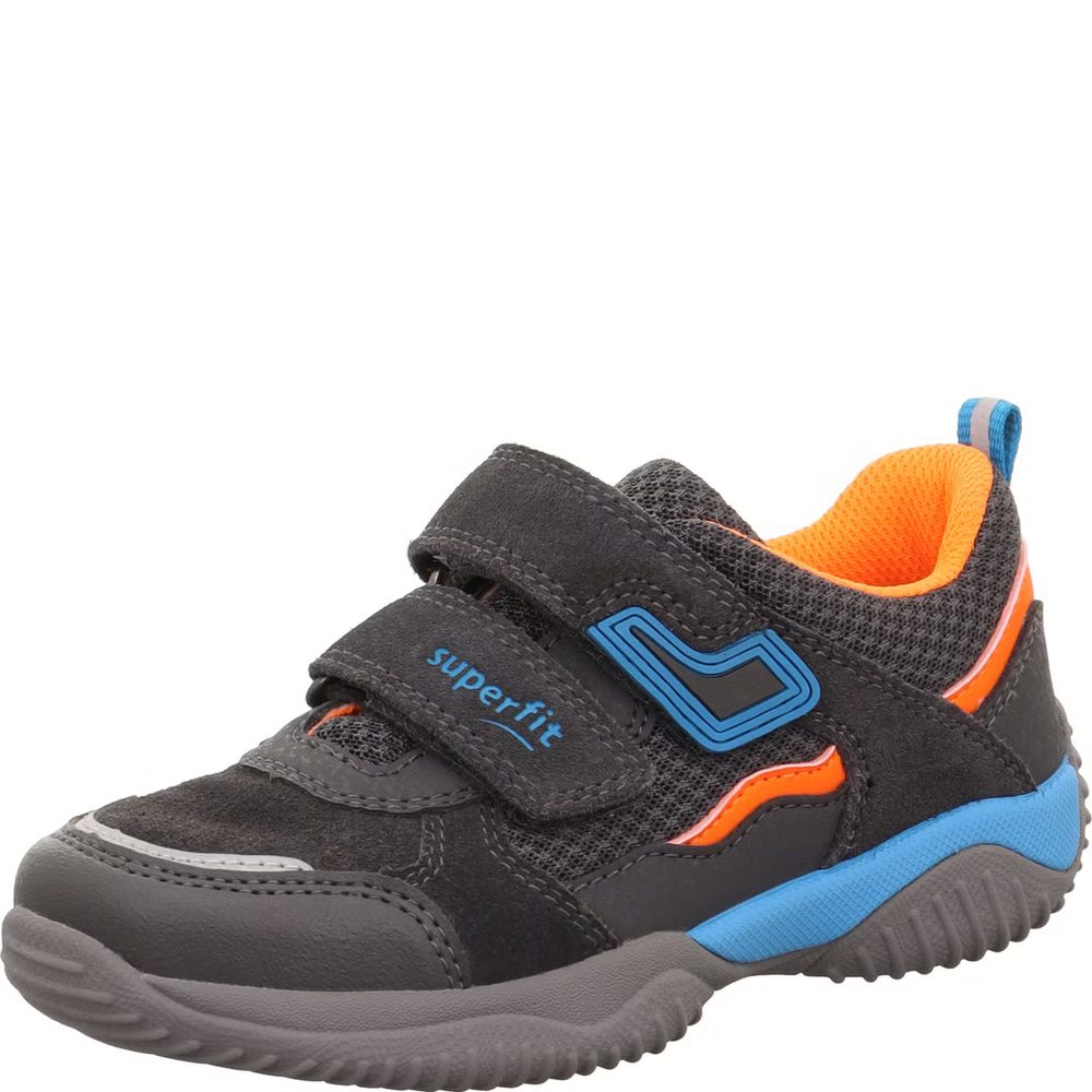 Chlapecké tenisky STORM Grey/Orange Superfit 1-006391-2000 - 38