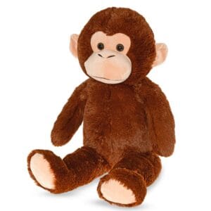 Plush Friends opice plyšová tmavě hnědá 80cm
