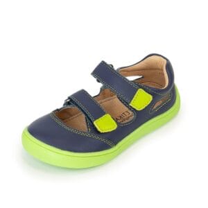 chlapecké sandály Barefoot TERY NAVY