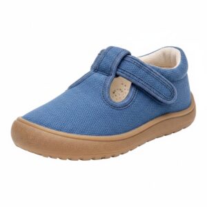 Chlapecké barefoot přezůvky KIRBY JEANS Protetika - modrá - 24