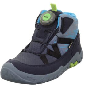Chlapecké celoroční barefit boty TRACE Blue/ Light Green GTX Superfit 1-006040-8010 - 33