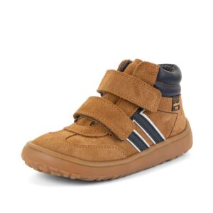 Chlapecké celoroční kotníkové barefoot boty F-MOTION TEX COGNAC Froddo G3110285-18 - 37