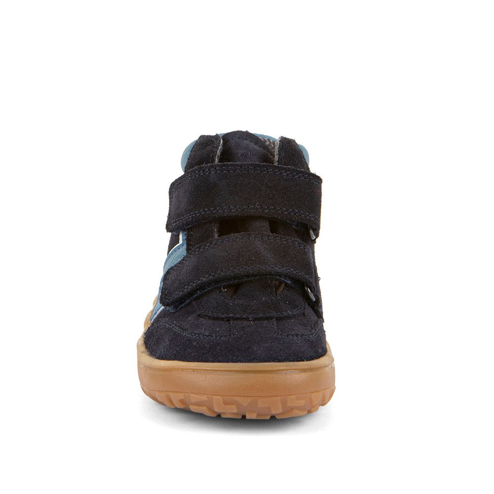 Chlapecké celoroční kotníkové barefoot boty F-MOTION TEX DARK BLUE Froddo G3110285 - 35