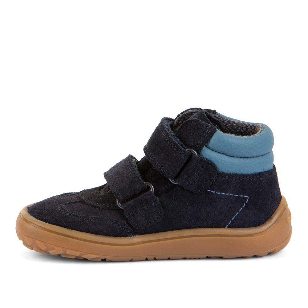 Chlapecké celoroční kotníkové barefoot boty F-MOTION TEX DARK BLUE Froddo G3110285 - 35
